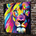 Lion Canvas DIY Painting