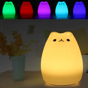 LED Cat Night Light