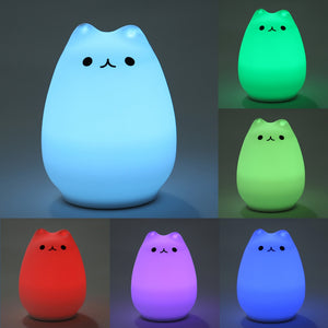 LED Cat Night Light