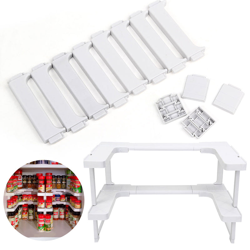 Spice Rack Stackable Shelf