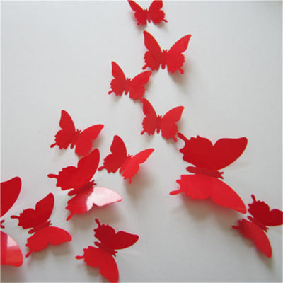 3D Butterfly Wall Decals