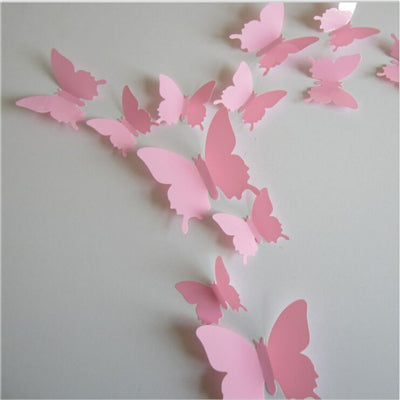 3D Butterfly Wall Decals