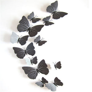 3D Butterfly Wall Decals