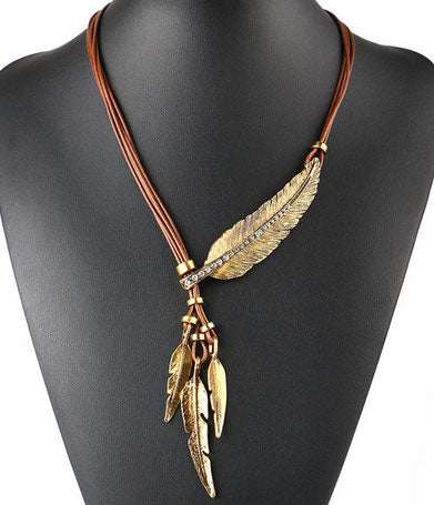 Native Feather Necklace