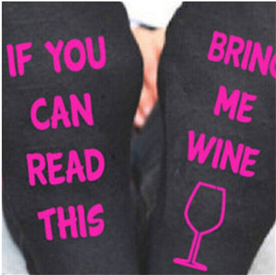 Glass of Wine Socks